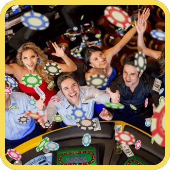 Antarmuka aplikasi rnb69 dengan menu permainan slot dan kasino dealer-langsung