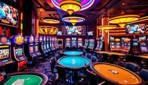 Antarmuka Tarung Mesin rnb69 menampilkan grid permainan dengan berbagai judul slot dan thumbnail